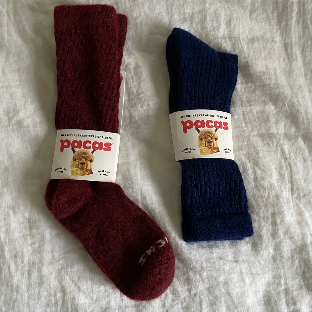 PACAS alpaca slouch socks